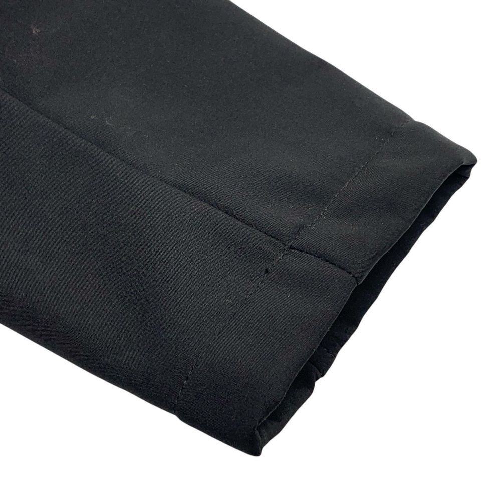 Michael Kors Womens Black Asymmetric Zip Front Jacket/Coat Military Style Size M - Picture 8 of 11